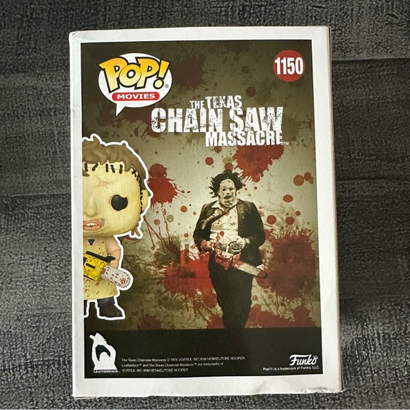Funko Pop Leatherface HOT TOPIC SCARE FAIR 1673 & 1150 Texas Chainsaw Massacre - Picture 8 of 9